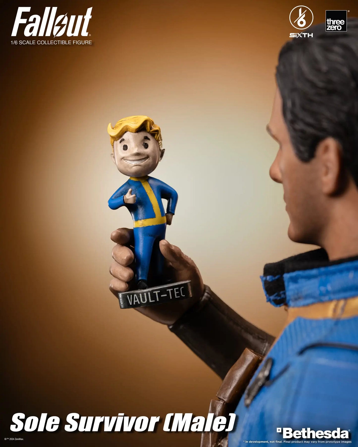 Preventa Figura Sole Survivor (Masculino) - FALLOUT marca Threezero 3Z0541 escala 1/6