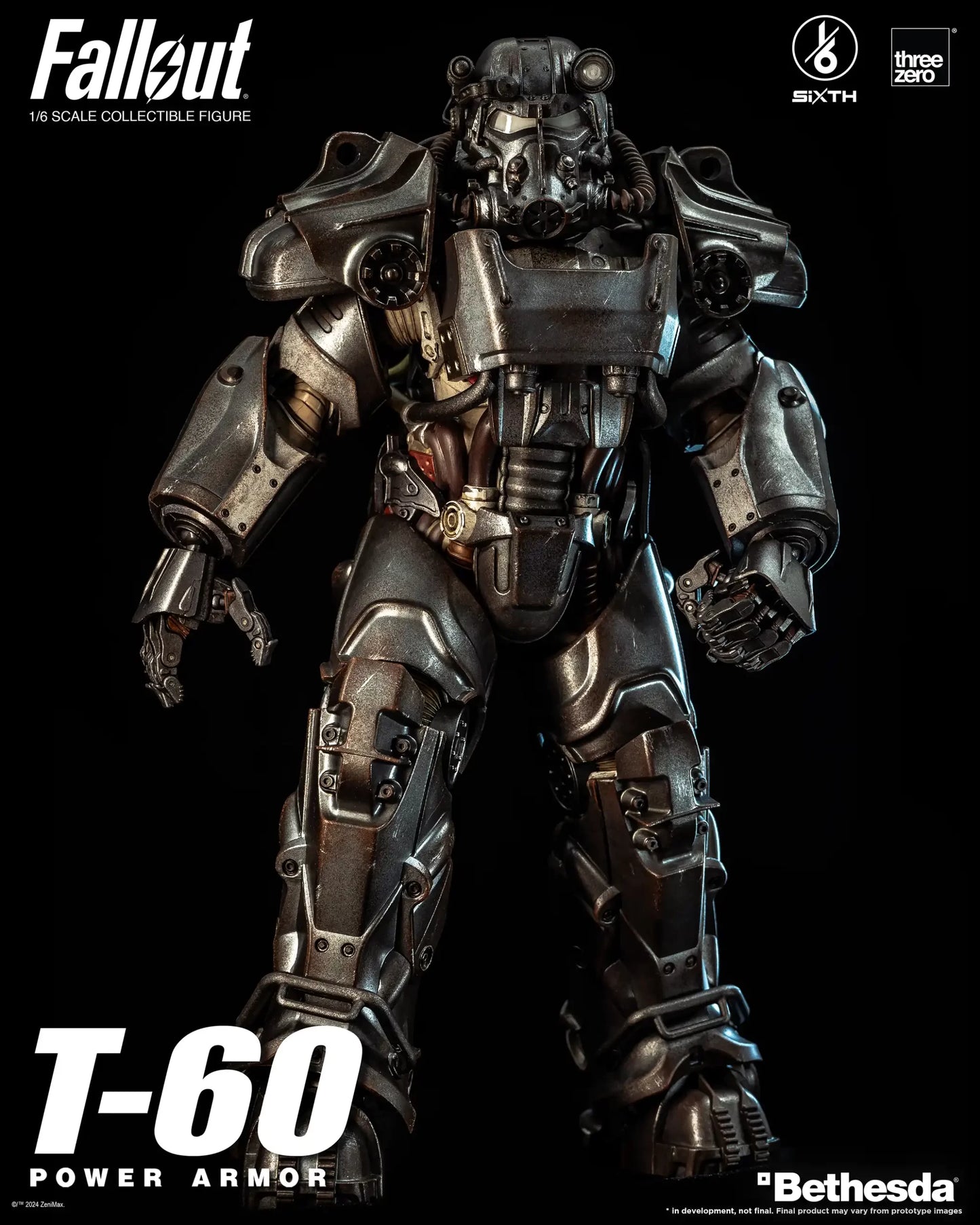 Preventa Figura T-60 Power Armor - FALLOUT marca Threezero 3Z0856 escala 1/6