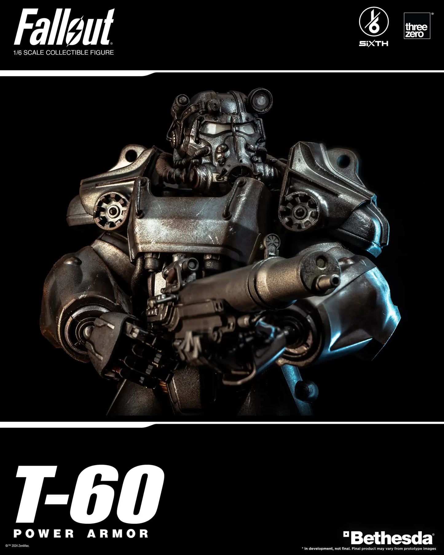 Preventa Figura T-60 Power Armor - FALLOUT marca Threezero 3Z0856 escala 1/6