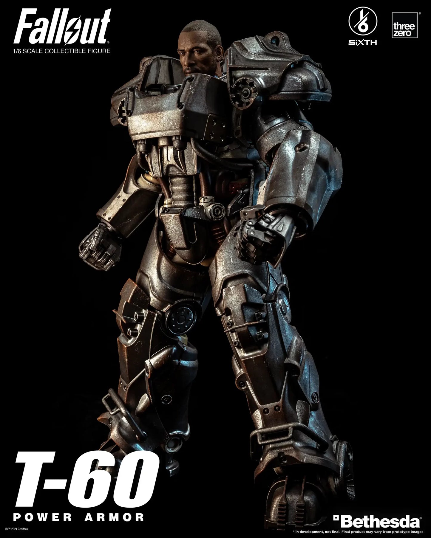 Preventa Figura T-60 Power Armor - FALLOUT marca Threezero 3Z0856 escala 1/6