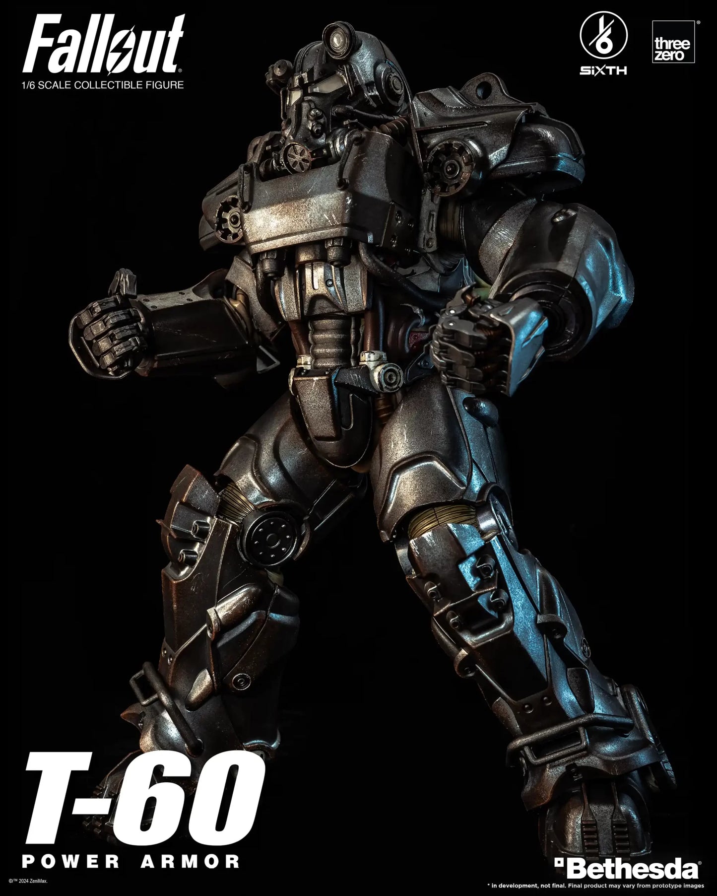 Preventa Figura T-60 Power Armor - FALLOUT marca Threezero 3Z0856 escala 1/6