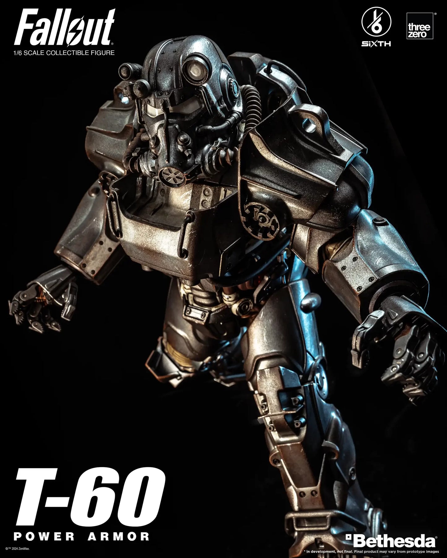 Preventa Figura T-60 Power Armor - FALLOUT marca Threezero 3Z0856 escala 1/6