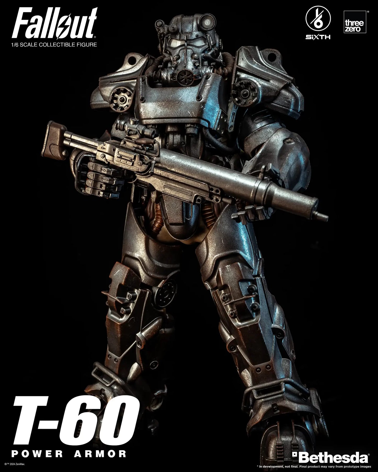 Preventa Figura T-60 Power Armor - FALLOUT marca Threezero 3Z0856 escala 1/6