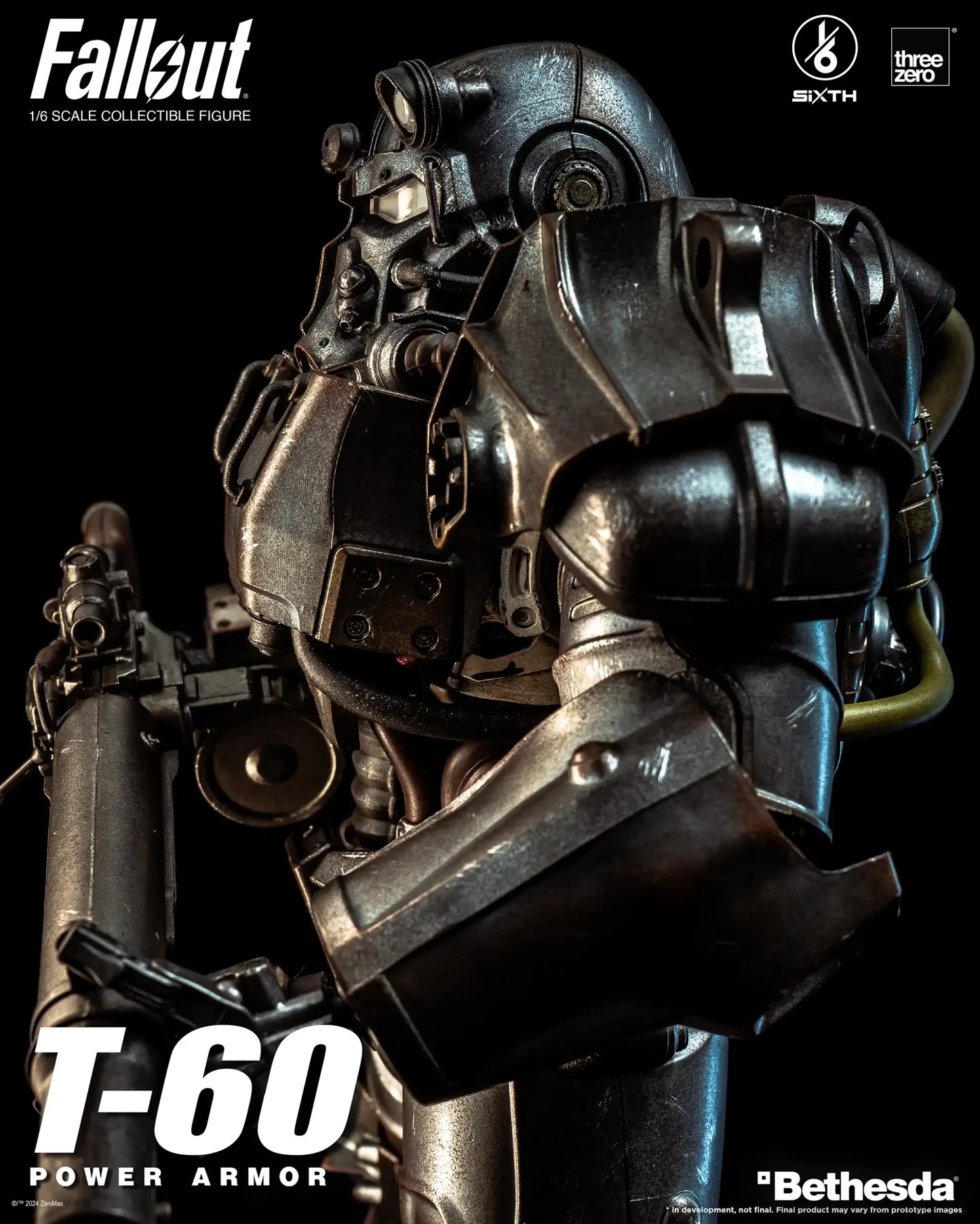 Preventa Figura T-60 Power Armor - FALLOUT marca Threezero 3Z0856 escala 1/6