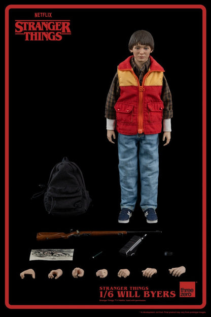 Pedido Figura Will Byers - Stranger Things marca Threezero 3Z0277 escala 1/6 (relanzamiento)