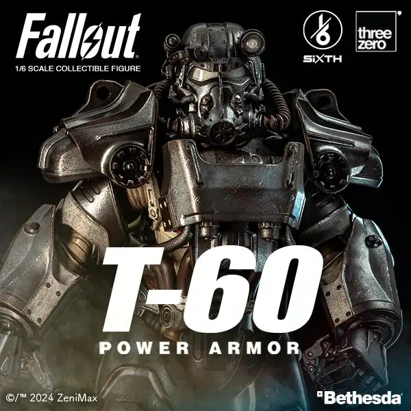 Preventa Figura T-60 Power Armor - FALLOUT marca Threezero 3Z0856 escala 1/6