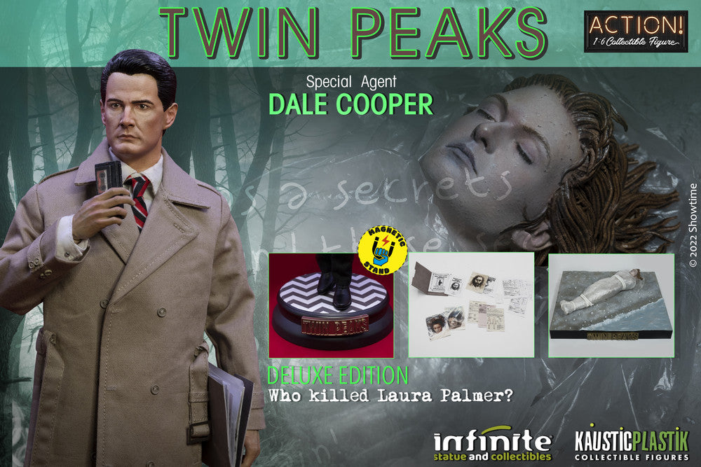 Pedido Figura Agent Cooper - Twin Peaks (Deluxe version) marca Kaustic Plastik 87757 escala 1/6