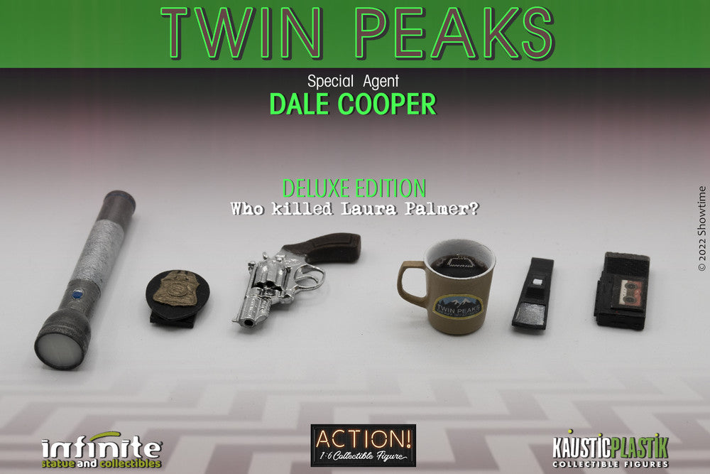 Pedido Figura Agent Cooper - Twin Peaks (Deluxe version) marca Kaustic Plastik 87757 escala 1/6