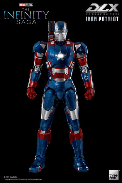 Pedido Figura DLX Iron Patriot - Avengers: Infinity Saga marca Threezero 3Z0257 escala pequeña 1/12