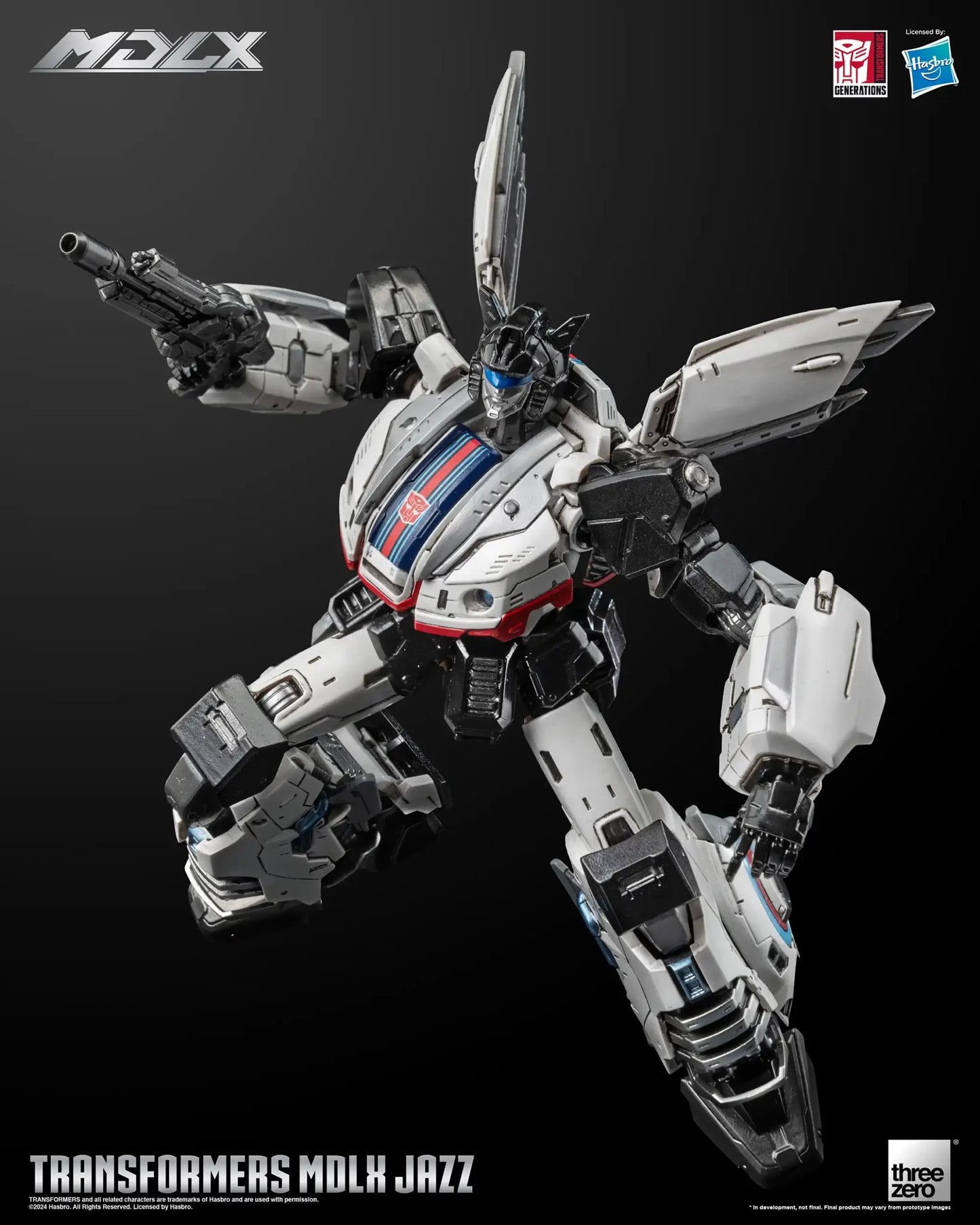 Preventa Figura MDLX JAZZ - Transformers marca Threezero 3Z0338 (15 cm)