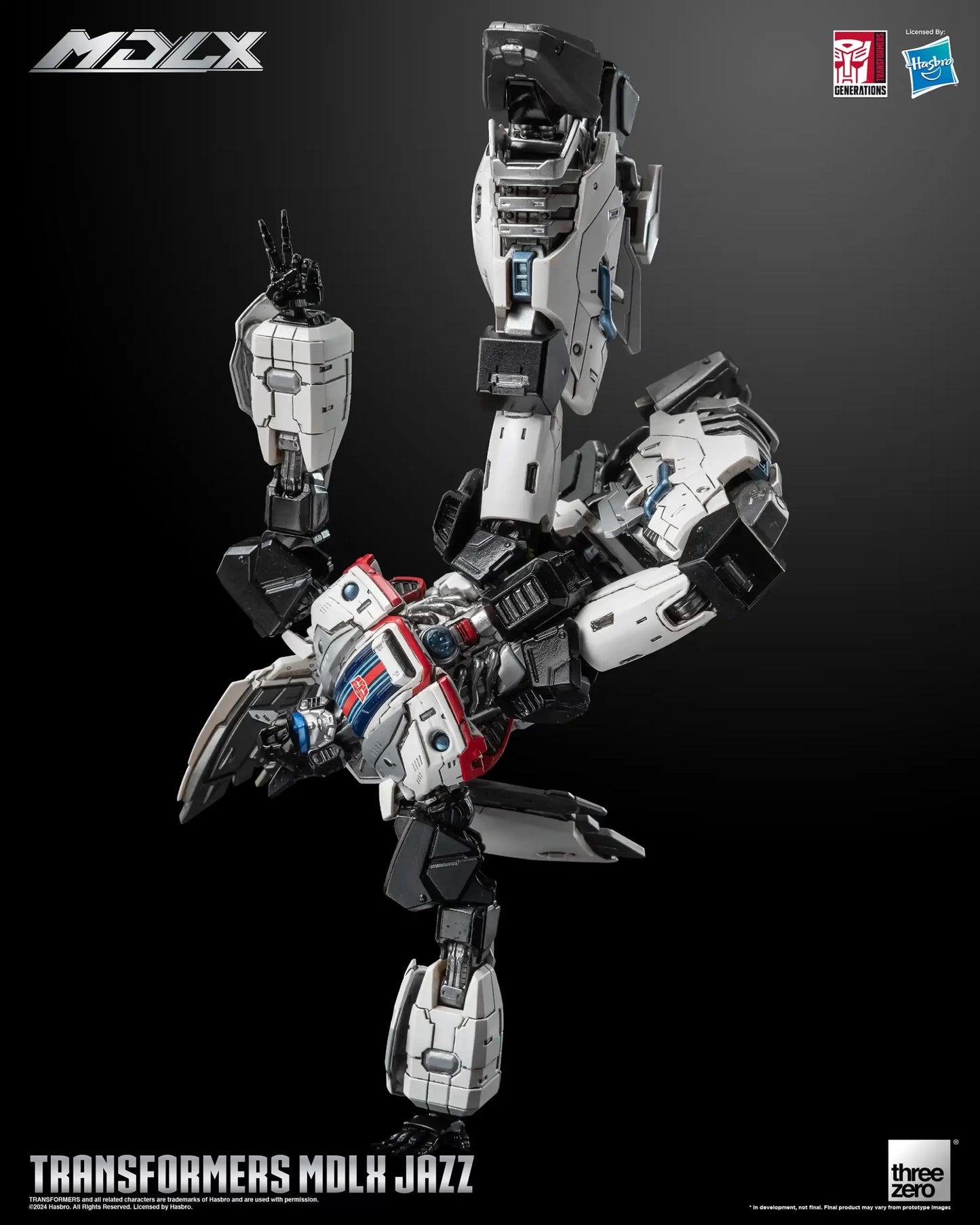 Preventa Figura MDLX JAZZ - Transformers marca Threezero 3Z0338 (15 cm)