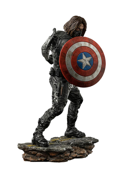 Preventa Estatua Winter Soldier - The Infinity Saga - Battle Diorama Series - marca Iron Studios escala de arte 1/10