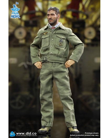 Pedido Figura Lehmann - WWII German U-Boat Commander - Palm Hero Series marca DID XD80026 escala pequeña 1/12