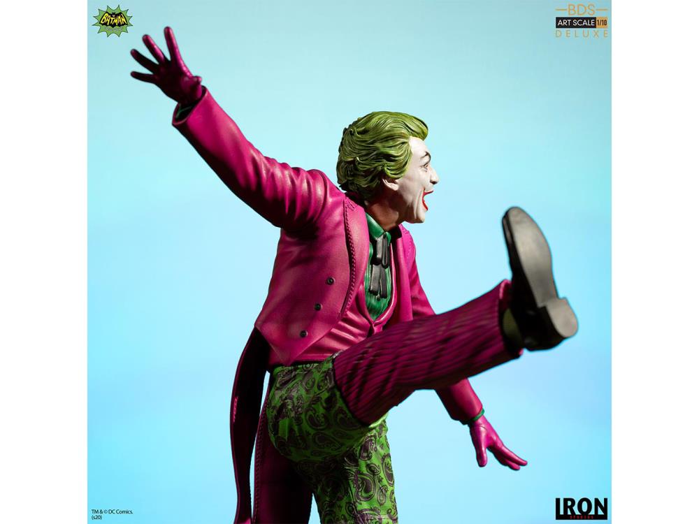 Pedido Estatua The Joker - Batman Classic TV Series - (BDS) Battle Diorama Series marca Iron Studios escala de arte 1/10