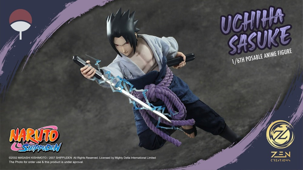 Pedido Figura Sasuke Uchiha - Naruto Shippuden marca Zen Creations PAF003 escala 1/6