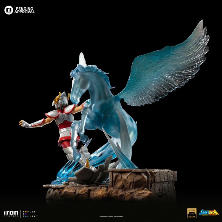 Preventa Estatua Pegasus Seiya (Deluxe) - Saint Seiya - Limited Edition marca Iron Studios escala de arte 1/10