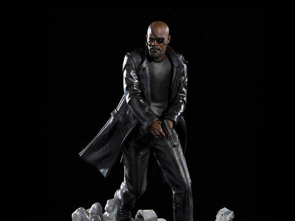 Pedido Estatua Nick Fury - Spider-Man: Far From Home - Battle Diorama Series (BDS) marca Iron Studios escala de arte 1/10