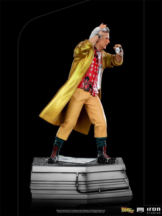 Pedido Estatua Doc Brown - Back to the Future Part II - Limited Edition marca Iron Studios escala de arte 1/10