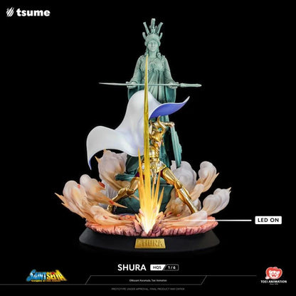 Preventa Estatua SHURA (Limited Edition) - Saint Seiya HQS marca TSUME a escala 1/6 (63 cm)