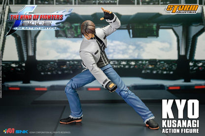 Pedido Figura Kyo Kusanagi - The King of Fighters 2002 Unlimited Match marca Storm Collectibles SKKF08 escala pequeña 1/12