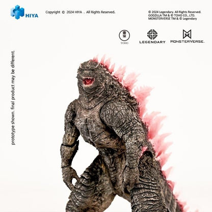 Preventa Figura Godzilla Evolved (Exclusiva PX Previews) - Godzilla x Kong: The New Empire - Exquisite Basic marca HIYA EBG0412 (18 cm)