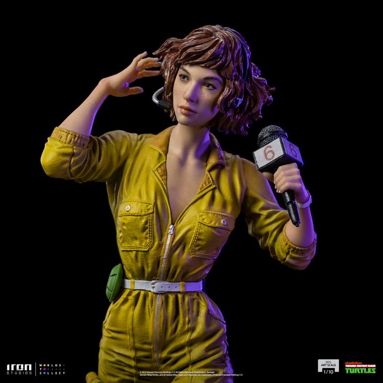 Pedido Estatua April O'Neil - TMNT - Battle Diorama Series (BDS) marca Iron Studios escala de arte 1/10