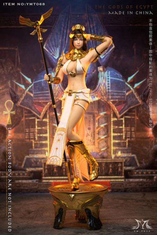 Pedido Figura Egypt Goddness White (2 versiones) marca YM Toys YMT068 escala 1/6