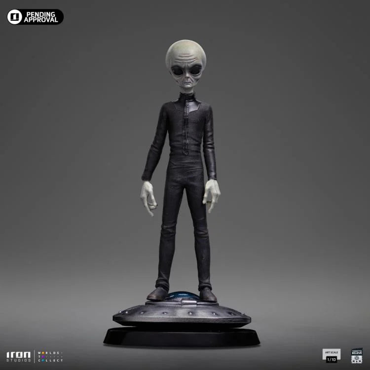 Preventa Estatua Alien (Grey) (Limited Edition) - I Want to Believe - marca Iron Studios escala de arte 1/10