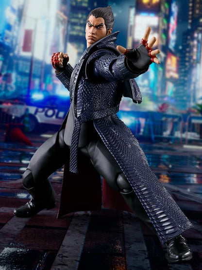 Preventa Figura Kazuya Mishima - Tekken 8 - S.H.Figuarts marca Bandai Spirits escala pequeña 1/12