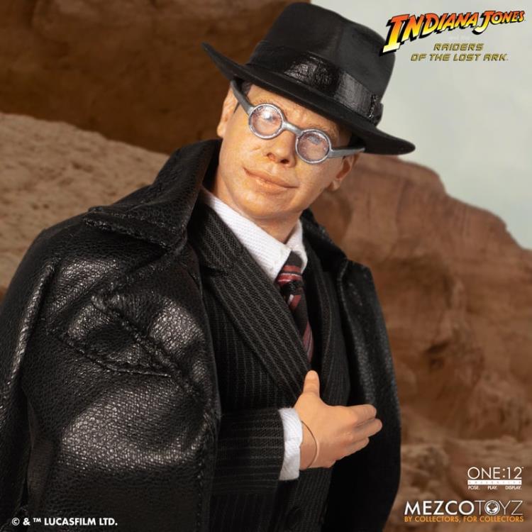 Preventa Figura Major Arnold Toht (Deluxe Boxed Set) - Raiders of the Lost Ark - One:12 Collective marca Mezco Toyz 77656 escala pequeña 1/12