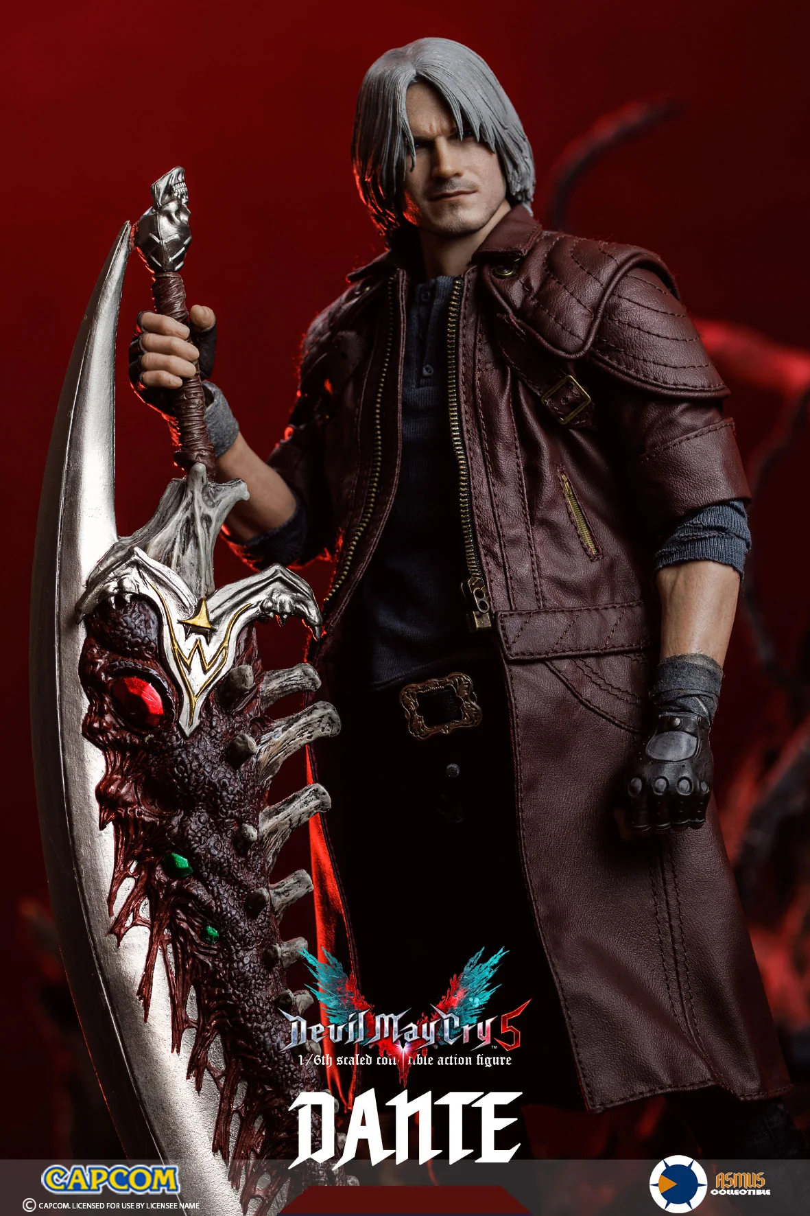 Preventa Figura Dante (DMC V) (Luxury version) - Devil May Cry V marca Asmus Toys DMC502LUX escala 1/6 (relanzamiento)