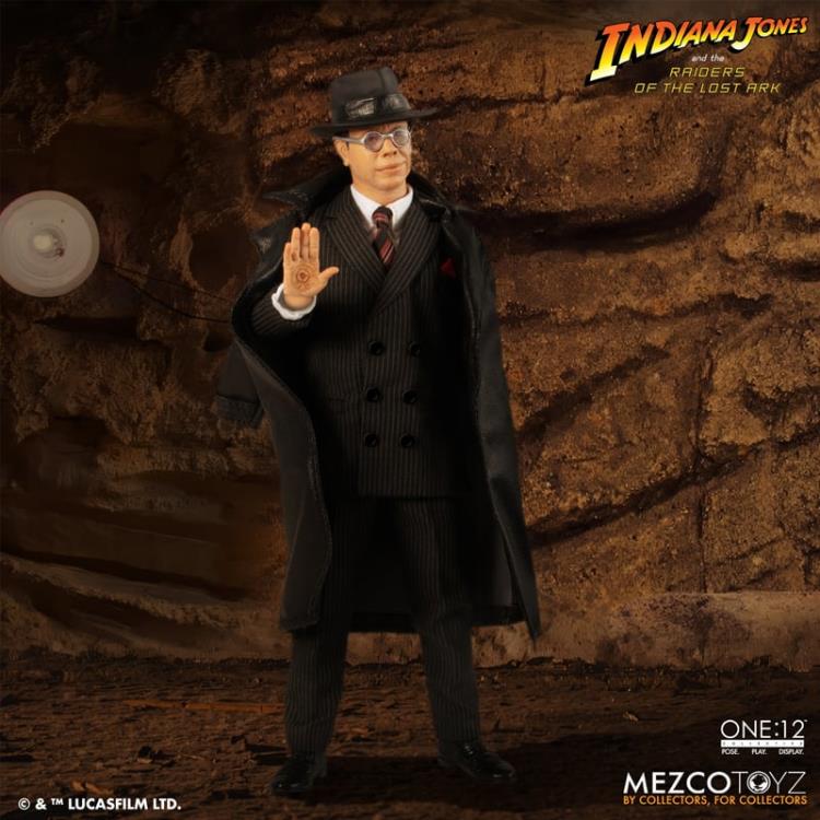 Preventa Figura Major Arnold Toht (Deluxe Boxed Set) - Raiders of the Lost Ark - One:12 Collective marca Mezco Toyz 77656 escala pequeña 1/12