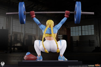 Preventa Estatua Cammy (Powerlifting Alpha Version) - Street Fighter Premier Series marca PCS Collectibles escala 1/4