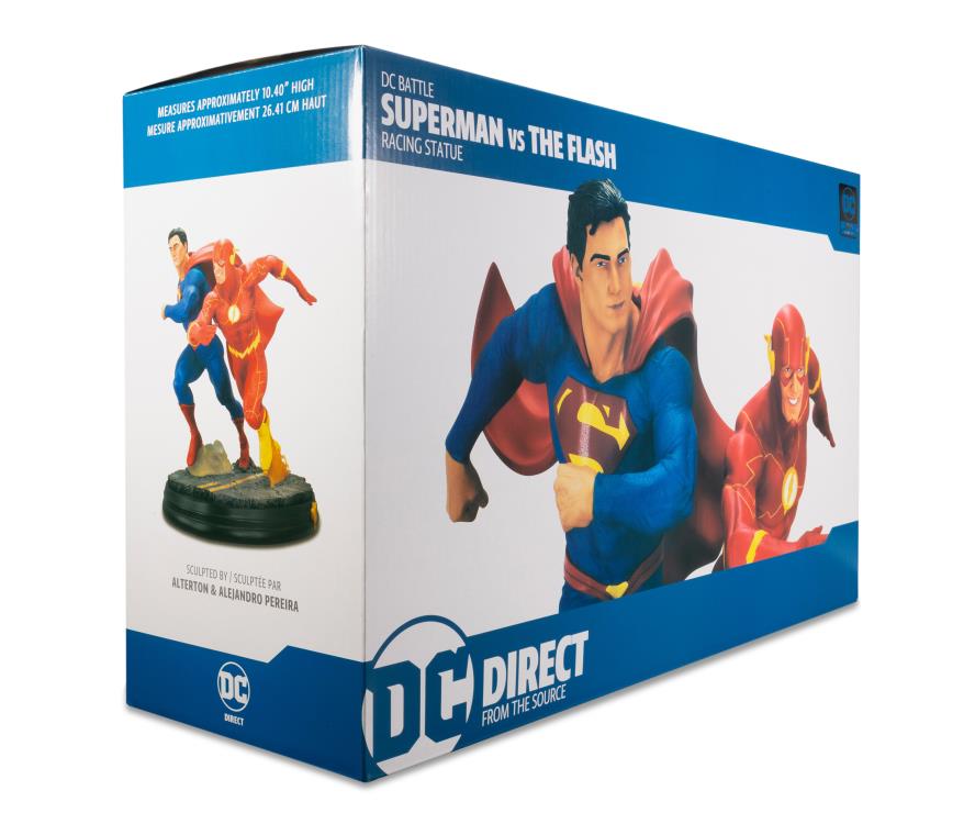 Pedido Estatua Superman vs. The Flash (Edición limitada) (Poliresina) - DC Comics - marca McFarlane Toys x DC Direct escala 1/8