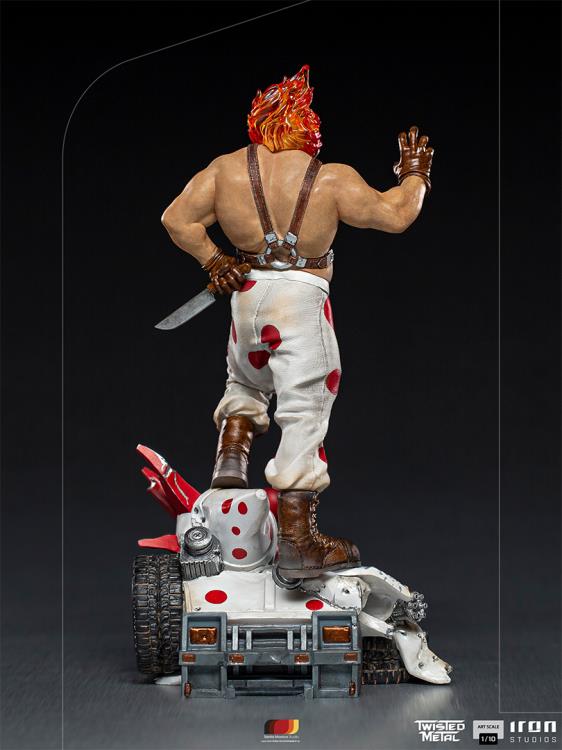 Pedido Estatua Sweet Tooth - Twisted Metal marca Iron Studios escala de arte 1/10