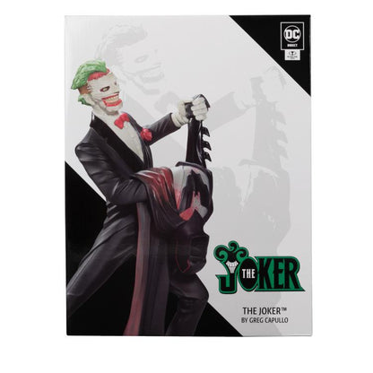 Preventa Estatua The Joker & Batsuit (Greg Capullo) (Edición Limitada) (Resina) - DC Comics DC Designer Series marca McFarlane Toys escala 1/10