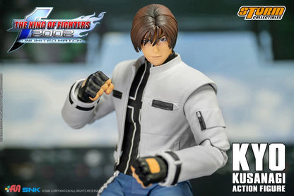 Pedido Figura Kyo Kusanagi - The King of Fighters 2002 Unlimited Match marca Storm Collectibles SKKF08 escala pequeña 1/12