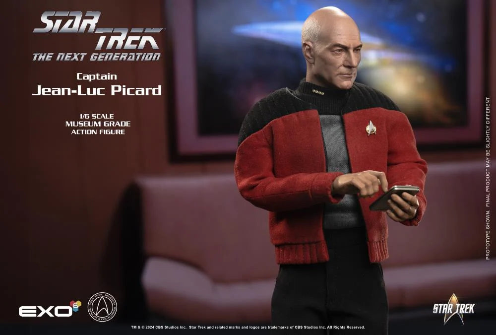 Preventa Figura Captain Jean-Luc Picard (Standard version) - Star Trek: The Next Generation marca EXO-6 EXO-01-019-STN escala 1/6