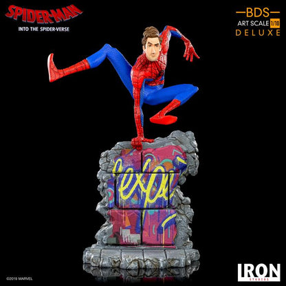 Pedido Estatua Peter B. Parker - Spider-Man: Into the Spider-Verse - Battle Diorama Series (BDS) marca Iron Studios escala de arte 1/10