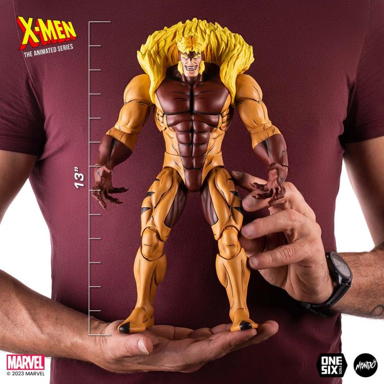 Pedido Figura Sabretooth - X-Men: The Animated Series marca Mondo escala 1/6