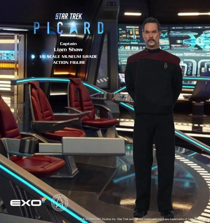 Preventa Figura Captain Liam Shaw - Star Trek: Picard marca EXO-6 EXO-02-085 escala 1/6