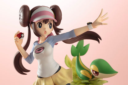 Pedido Estatua Rosa con Snivy - Pokemon - ArtFX J marca Kotobukiya escala 1/8