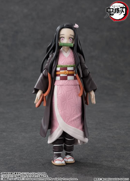 Pedido Figura Nezuko Kamado - Demon Slayer: Kimetsu no Yaiba - S.H.Figuarts marca Bandai Spirits escala pequeña 1/12