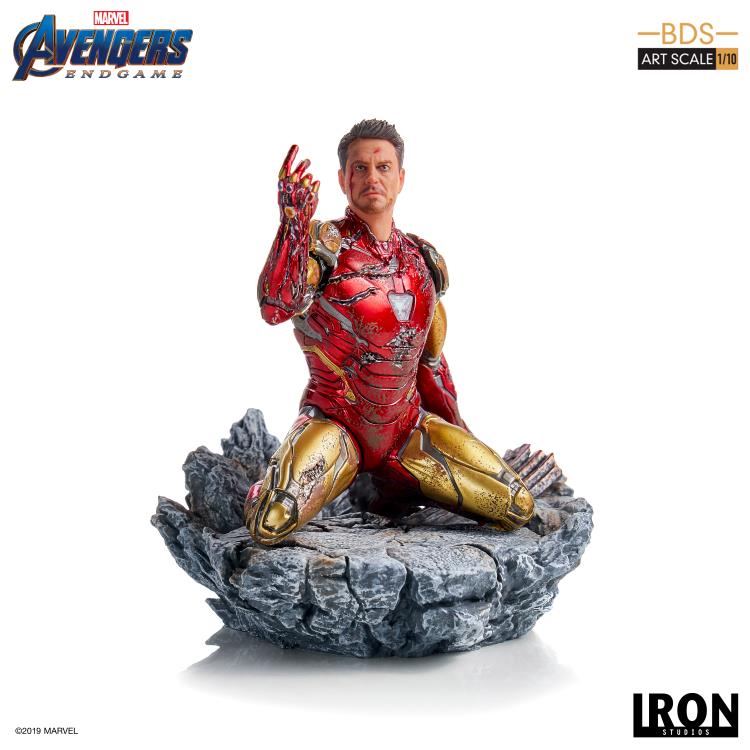 Pedido Estatua Iron Man (I Am Iron Man) - Avengers: Endgame - Battle Diorama Series (BDS) marca Iron Studios escala de arte 1/10