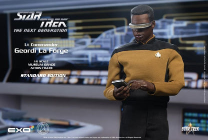 Pedido Figura Lt. Commander Geordi La Forge (Standard version) - Star Trek: The Next Generation marca EXO-6 EXO-01-018S escala 1/6