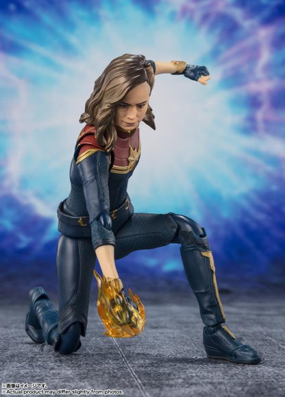 Preventa Figura Captain Marvel - The Marvels - S.H.Figuarts marca Bandai Spirits escala pequeña 1/12