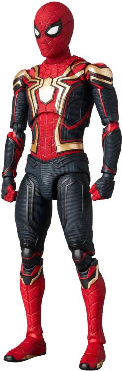 Preventa Figura Spider-Man (Integrated Suit) - Spider-Man: No Way Home - MAFEX marca Medicom Toy No.245 escala pequeña 1/12