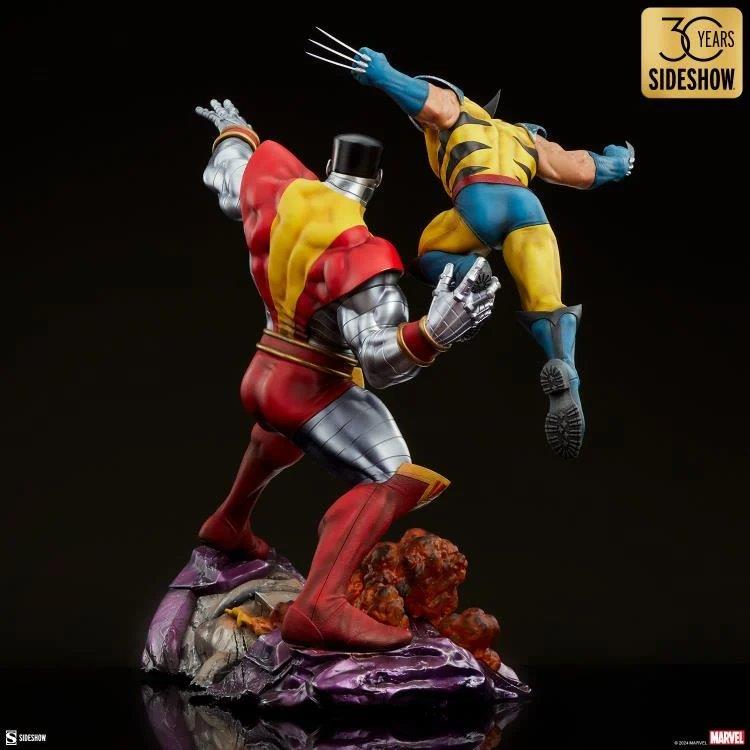 Preventa Estatua Marvel Colossus & Wolverine (Fastball Special) - Premium Format marca Sideshow Collectibles (61 cm)