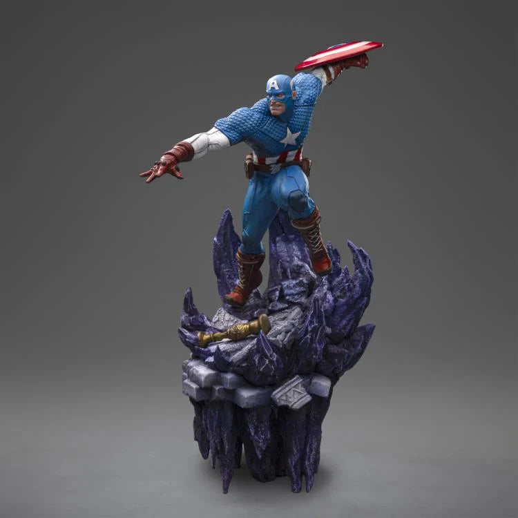 Preventa Estatua Captain America (DELUXE) - The Infinity Gauntlet - BDS marca Iron Studios escala de arte 1/10