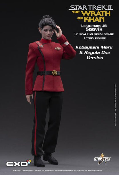 Preventa Figura Lieutenant Saavik (Kobayashi Maru version) - Star Trek: The Wrath of Khan marca EXO-6 EXO-01-047 escala 1/6